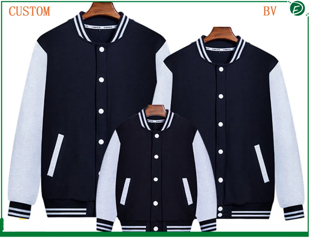 Fashion Thin Cardigan Baseball Uniform Casual Loose Sweater for Spring and Autumn