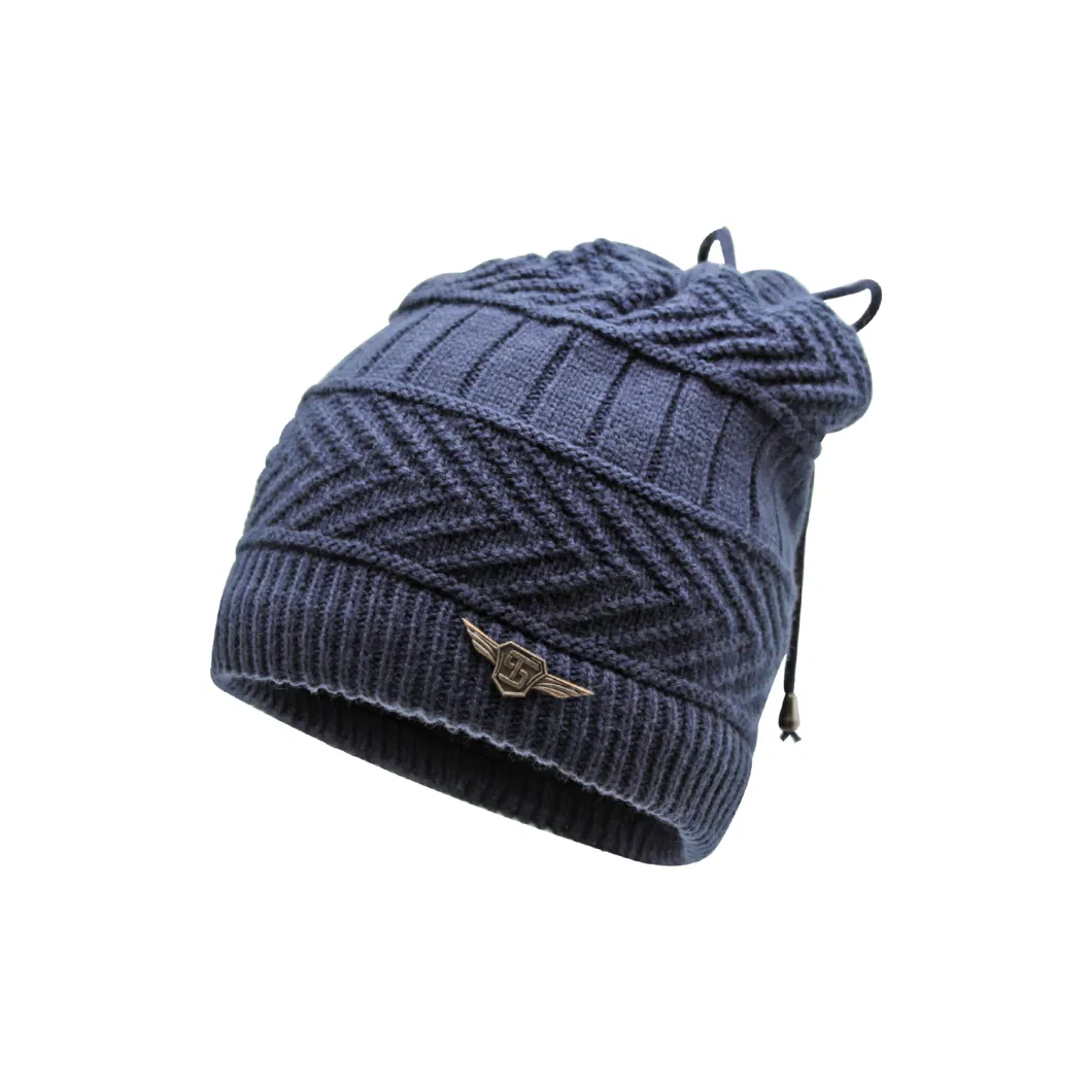 Fashion Collection Dual-Purpose Beanie Hat Change to Neck Mufflers Scarf