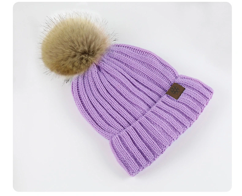 Custom Wholesale 100% Wool Acrylic Knitted Beanie Hat Scarf Glove Sets