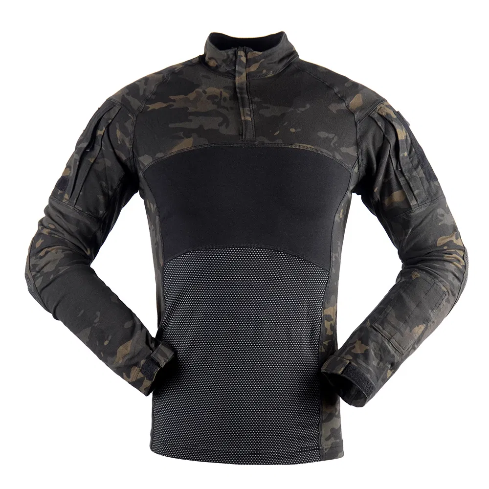 Custom Logo OEM & ODM Pullover Gradient Jacquard Men Sweater Long Sleeve Knitted Fashion Men Clothes Knit Sweater Men