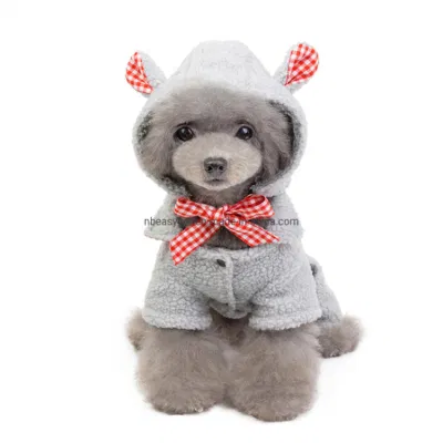 Sweater for Small Dogs, Pet Hoodie Coat Clothes Dog Pet Clothing Winter Autumn Fit for Puppy Dog Teddy Four Leg Costume Esg12445