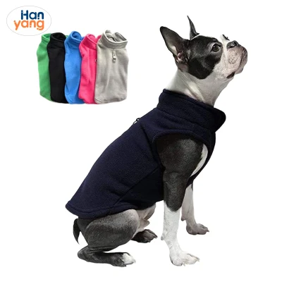 Hanyang Pet Cat Puppy Warm Woollen Sweater Hoddie Clothes Plain Pet Dog Winter Sweater